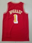 NBA 1 Mcgrady 2004-05 Rockets M&N Maillot Rouge